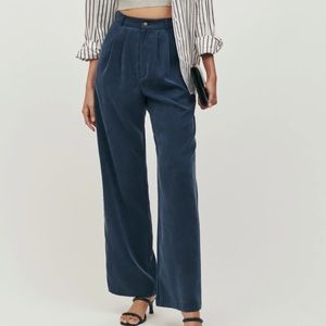 Reformation Mason Pant - Navy NWOT